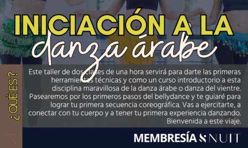 INICIACIÓN A LA DANZA ÁRABE